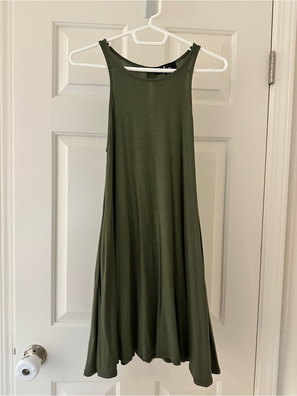 Lulu's Olive Green Flow Swing Tank